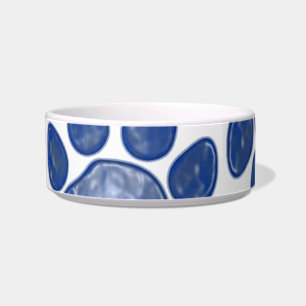 Tigela Bolinha azul-dimensional