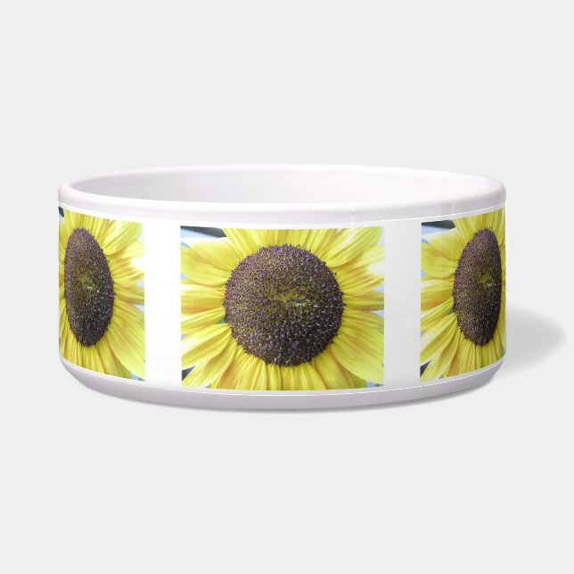 Tigela Bolinha de Cachorro Amarelo (Frente)