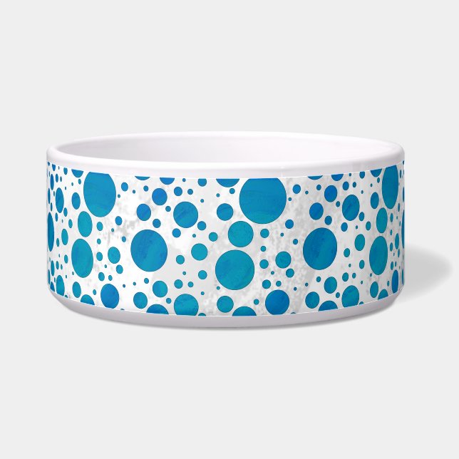 Tigela Bolinhas azuis oceânicas (Direita)
