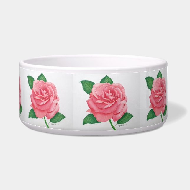 Tigela Bolsa de Cachorro Rosa Paixão (Esquerda)