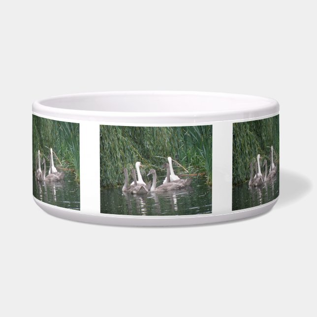 Tigela Bolsas e Cygnets Pet Bowl (Frente)