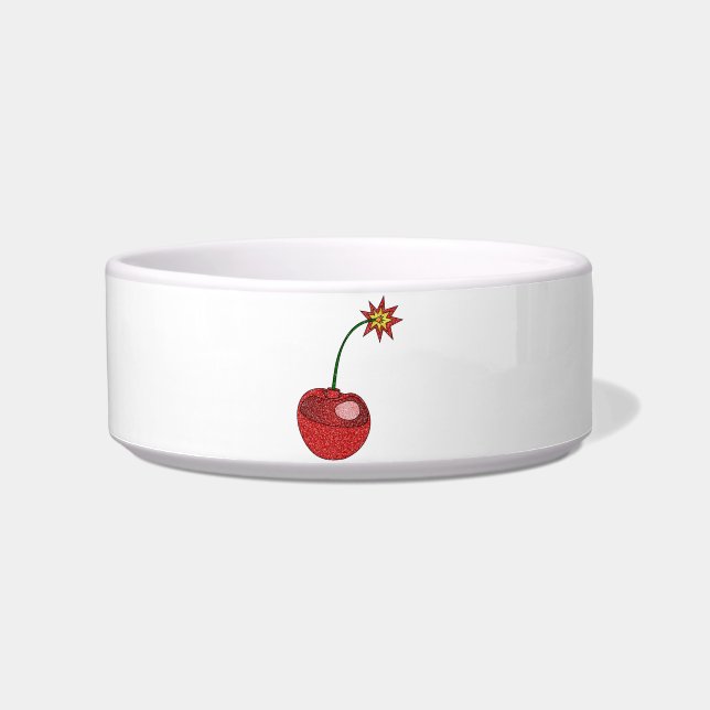 Tigela Bomba de Cherry com brilho (Frente)