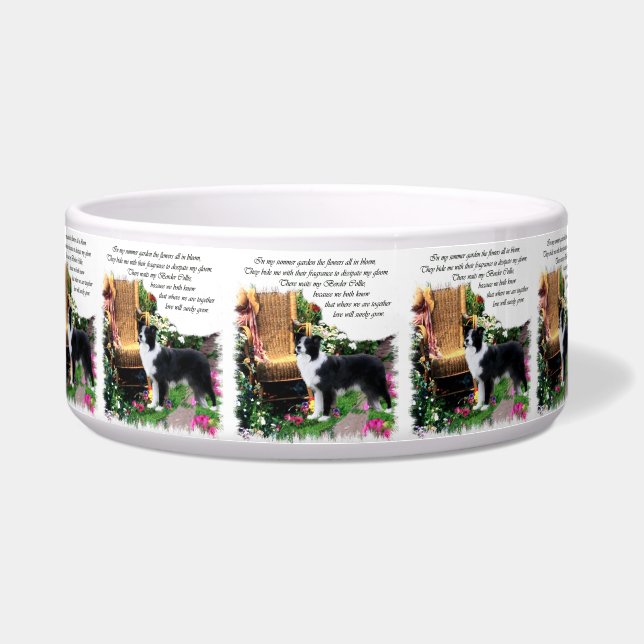 Tigela Borda Collie Dog Bowl (Frente)
