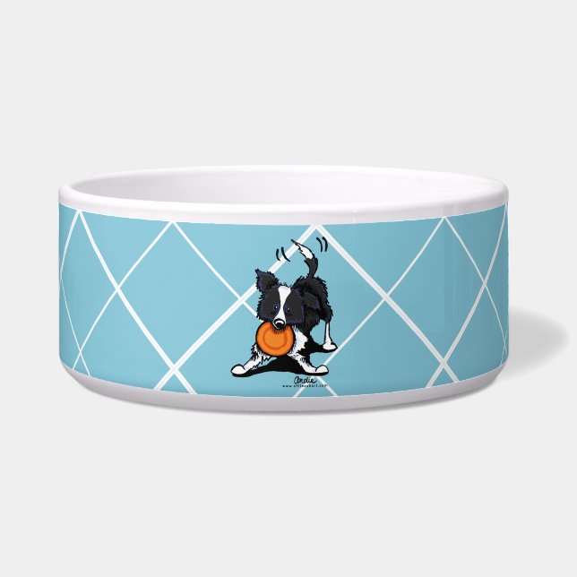 Tigela Borda Collie no Play (Frente)
