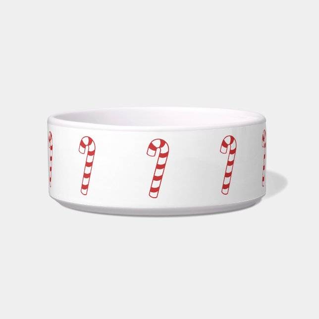 Tigela Bowl - Candy Cane (Frente)