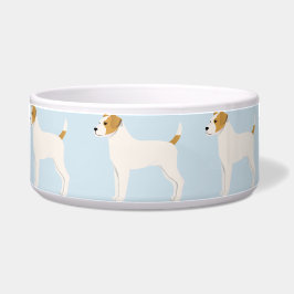 Tigela Bowl com Parson Russell Terrier