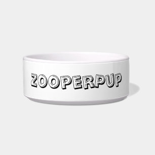 TIGELA BOWL DE CACHORRO ZOOPERPUP