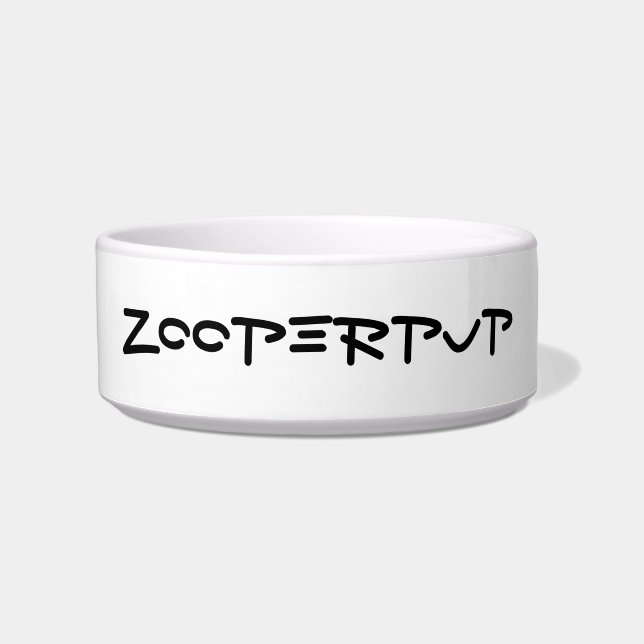TIGELA BOWL DE CACHORRO ZOOPERPUP (Frente)