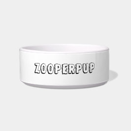 TIGELA BOWL DE CACHORRO ZOOPERPUP
