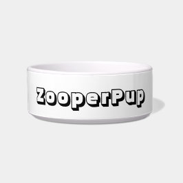 TIGELA BOWL DE CACHORRO ZOOPERPUP