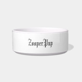 TIGELA BOWL DE CACHORRO ZOOPERPUP