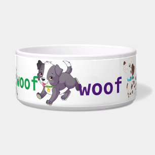 Tigela Bowl de cão cerâmico