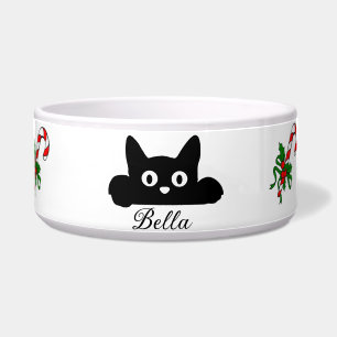 Tigela Bowl de Comida de Cat Personalizada, Presente de C