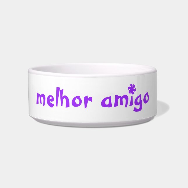 TIGELA BOWL DE PET AMIGO MELHOR (Frente)