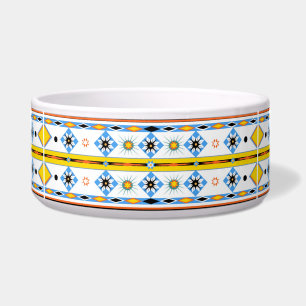 Tigela Bowl de Pet Shoshone Nativo Americano