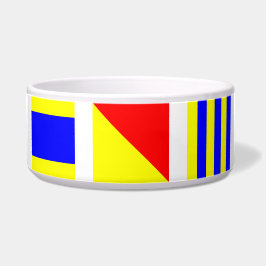 Tigela Bowl de Sinalizador Náutico de Cão