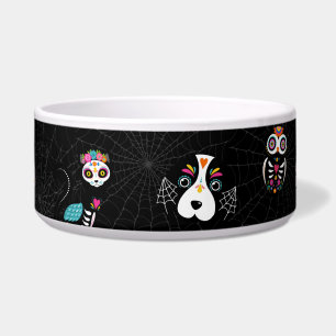 TIGELA BOWL FLORAL DE FIGURA DE CRÂNIO