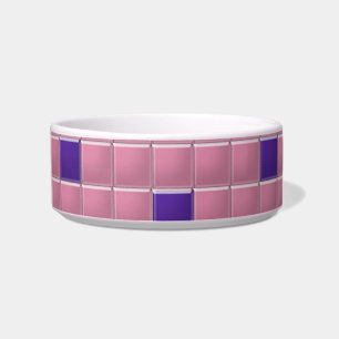 Tigela Bowl - Mosaico Praça-Rosa