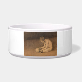 Tigela Boy with Skull (por Magnus Enckell)