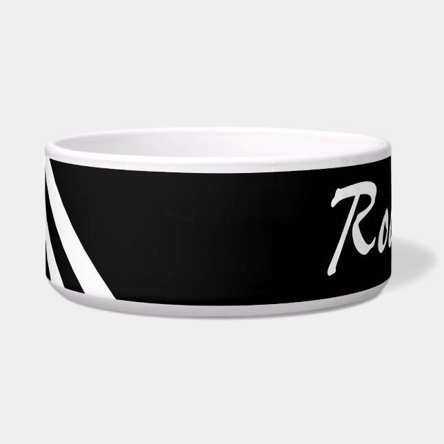 Tigela Branco-negro (Frente)
