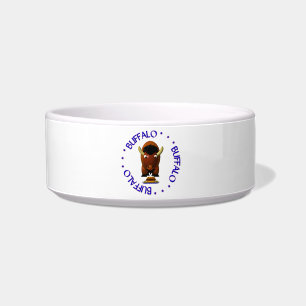 Tigela Buffalo com a carne de bovino nas Asas Weck e Buff