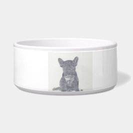 Tigela Buldogue Francês Bonito