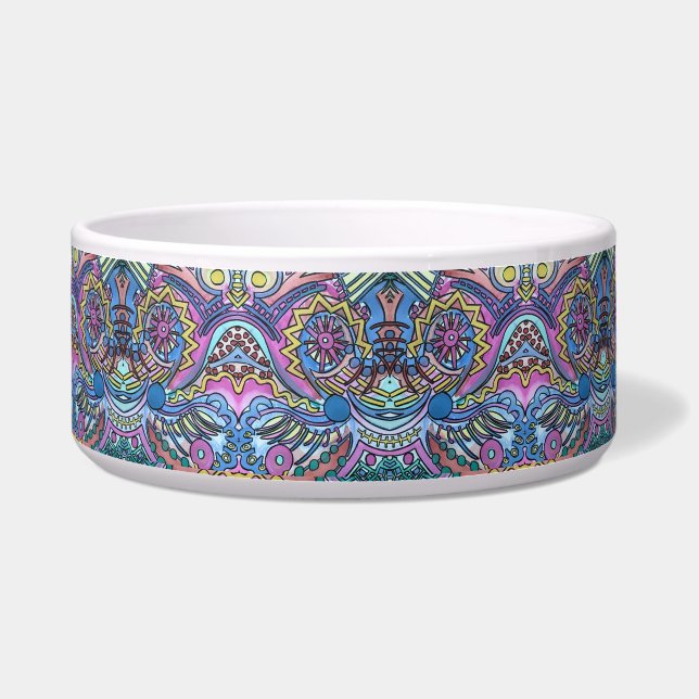 Tigela Buon Giorno-Abstrato Pattern (Frente)