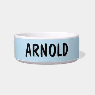TIGELA CACHORA DE CACHORRO PERSONALIZADA AZUL