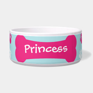 Tigela Cachorro Cão e Pata Imprime Pet Dog Bowl Personali