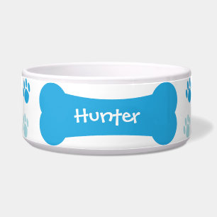 Tigela Cachorro Cão e Pata Imprime Pet Dog Bowl Personali