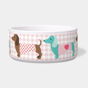 Tigela Cachorro Dachshund Adorável