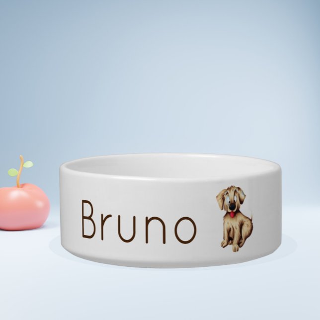 Tigela Cachorro de Cachorro Personalizado (Criador carregado)