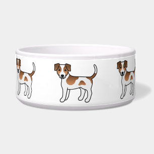 Tigela Cachorro de Cartoon Castanho Dinamarquês-Sueco