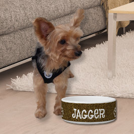 Tigela Cachorro de Pet em Rustic Wicker Basket