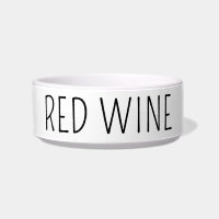 Cachorro Engraçado de Vinho Vermelho