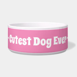 Tigela Cachorro Mais Cortante, Rosa, Nunca Pet