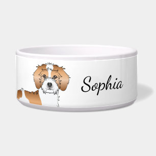 Tigela Cachorro Mini Goldendoodle de Partida Apricot