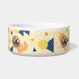 Tigela Cachorro-Pai Elegante Presente Puppy Personalizado