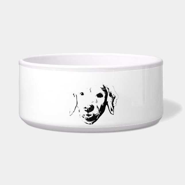 Tigela Cachorro Refeição Cômica (Frente)