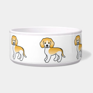 Tigela Cães com colher de Casaco de limão