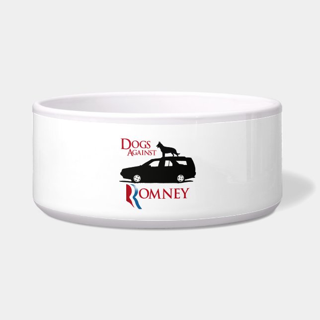 Tigela Cães contra Romney - .png (Frente)