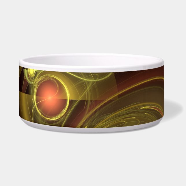 Tigela Caixa de Abstrato de Arte de Conexão Intima (Frente)