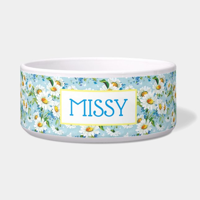 Tigela Campo de Daisies Pet Bowl (Frente)