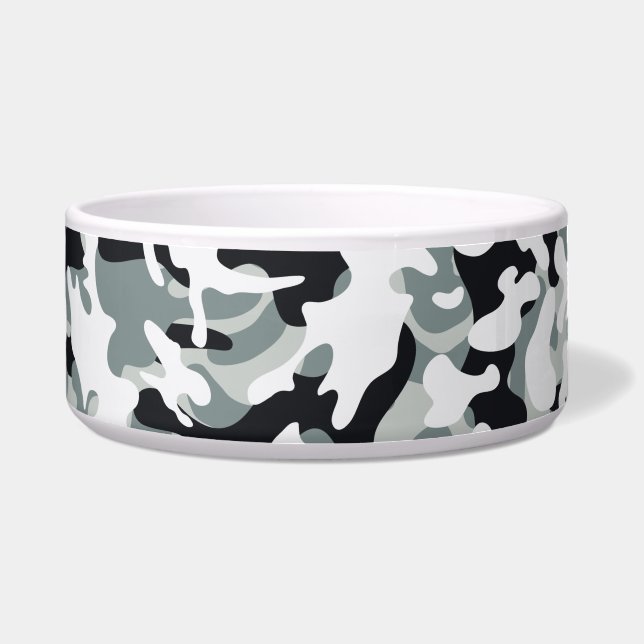 Tigela Camuflagem Poeira de Neve    (Frente)