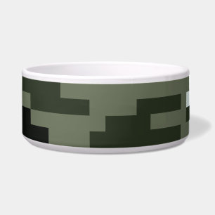 Tigela Camuflagem urbana digital de 8 bits/Camo