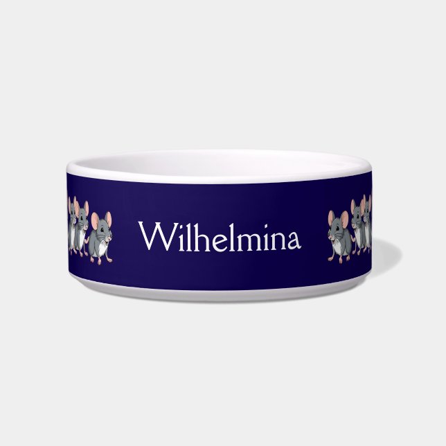 Tigela Camundongos Dançarinos Engraçados Personalizados C (Frente)