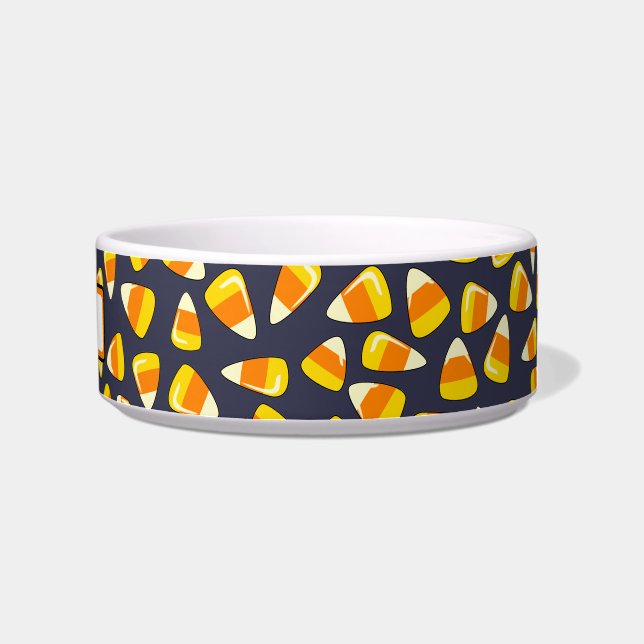 Tigela Cão do Dia das Bruxas ou milho de doces (Direita)