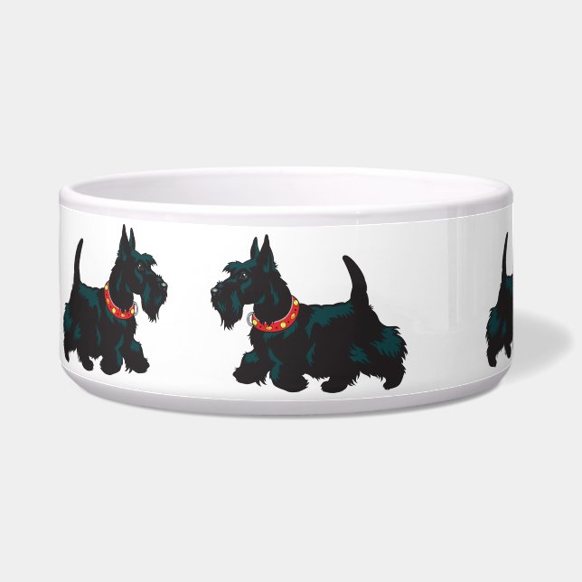 Tigela cão escocês terrier (Esquerda)