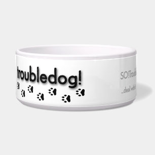 Tigela cão problemático!