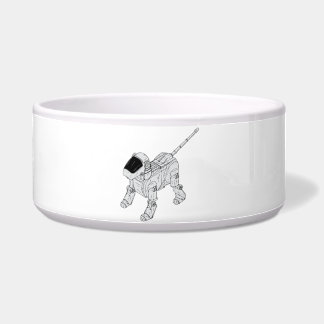 Tigela Cão Robô